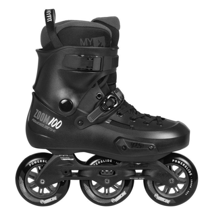 Ролики Powerslide Zoom Pro Black 100 2021 Розмір 45-47