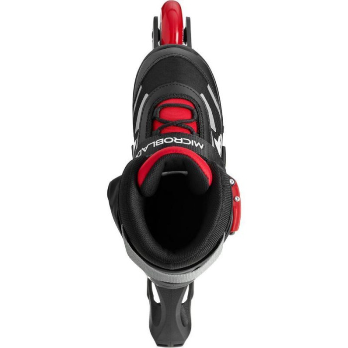 Дитячі розсувні ролики Rollerblade Microblade Чорно-Червоні 28-32