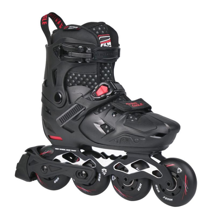Дитячі фрискейт ролики Flying Eagle S7 Nimbus Black розмір 32-36