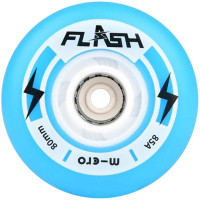 Світяться LED колеса Micro Flash блакитні 76 mm