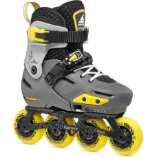 Дитячі фрискейт ролики Rollerblade Apex сіро-жовті 29-32 розміри