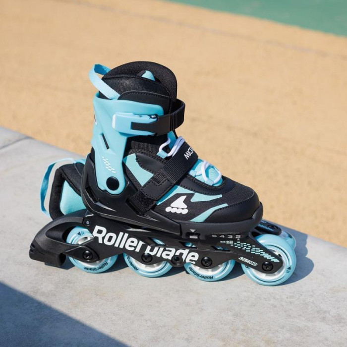 Дитячі розсувні ролики Rollerblade Microblade Бірюзові 28-32