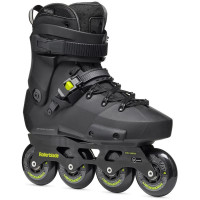 Роликові ковзани для активного катання Rollerblade Twister XT black-lime на ногу 30 см