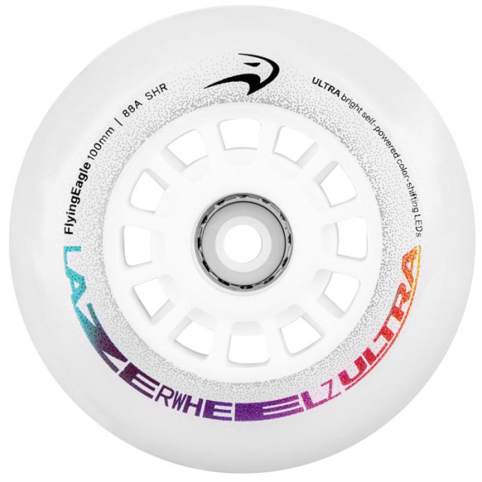 Светящиеся колеса FE Lazerwheels Ultra Мультицветные 100 мм - 1 шт