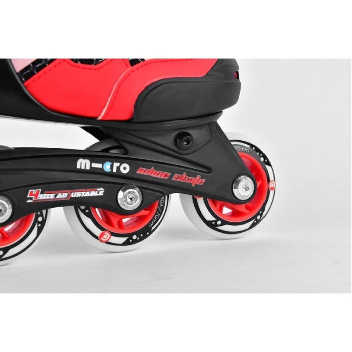 Дитячі ролики для хлопчика Micro Majority Red 23-26 EU