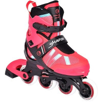 Дитячі роликові ковзани Micro Shaper pink 33-36 розмір