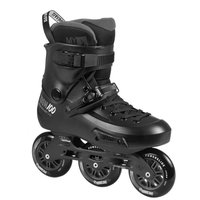 Ролики Powerslide Zoom Pro Black 100 2021 Розмір 45-47