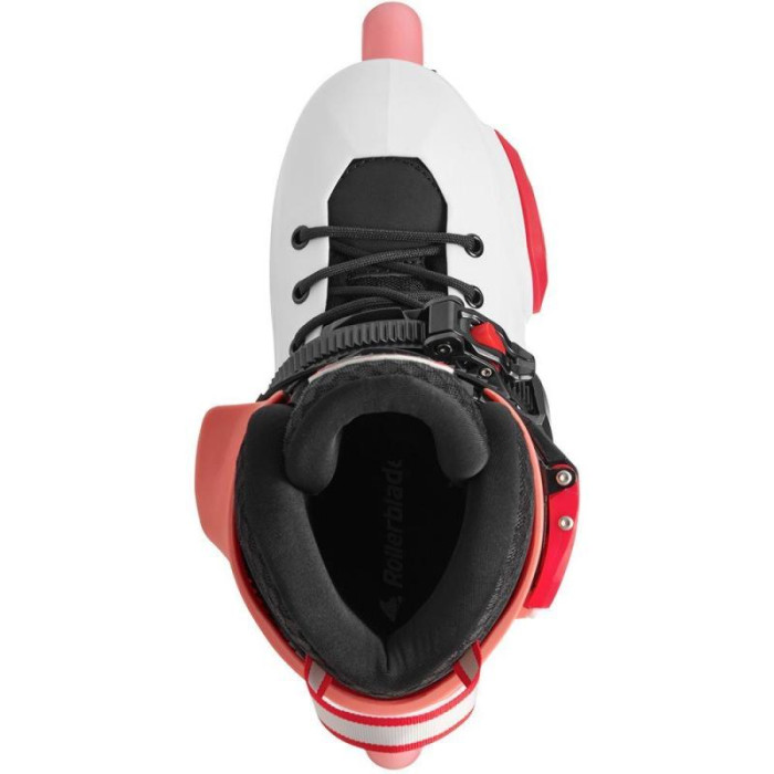 Фріскейт ролики для дівчинки Rollerblade Apex platinum-coral 29-32 розміру