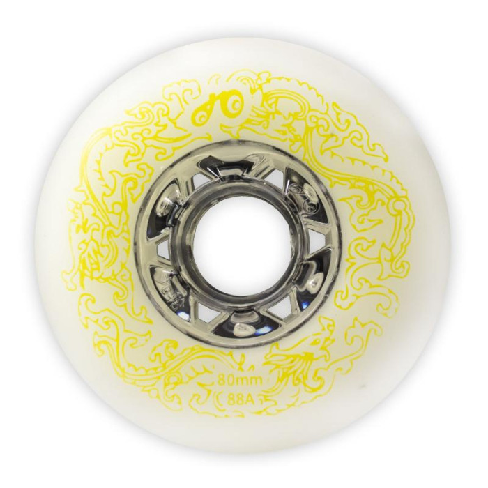 Колеса для роликов Dragon White