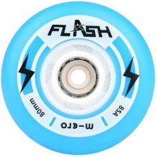 Світяться LED колеса Micro Flash блакитні 80 mm