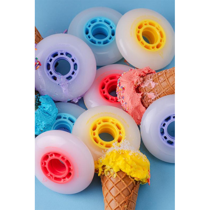 Колеса Flying Eagle Ice Cream Yellow 80 mm 85a