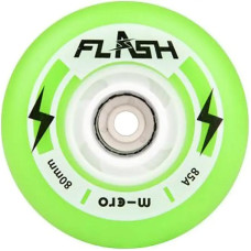 Світяться LED колеса Micro Flash зелені 76 mm