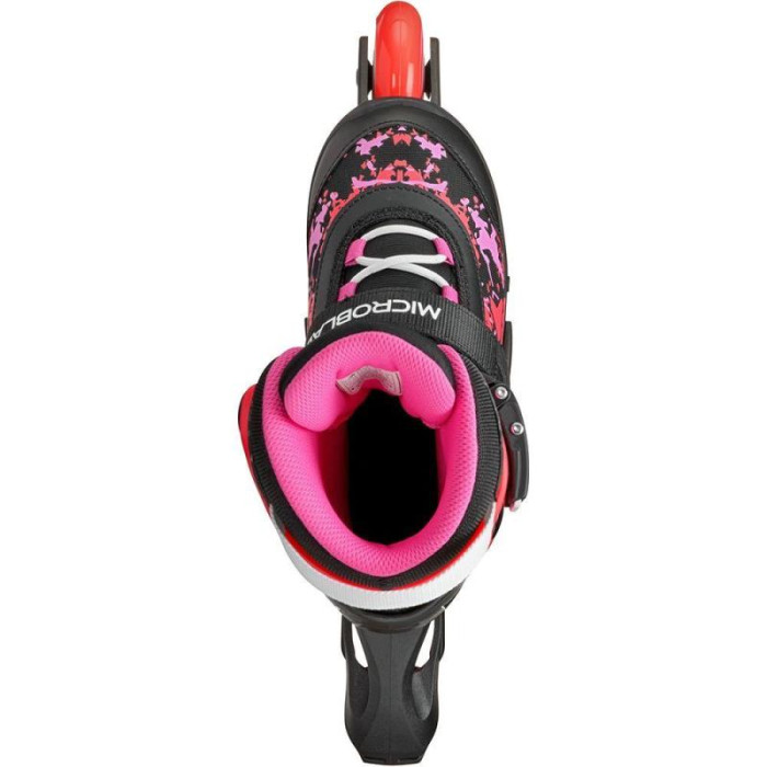 Розсувні дитячі ролики Rollerblade Microblade SL розмір 28-32 чорно-червоні