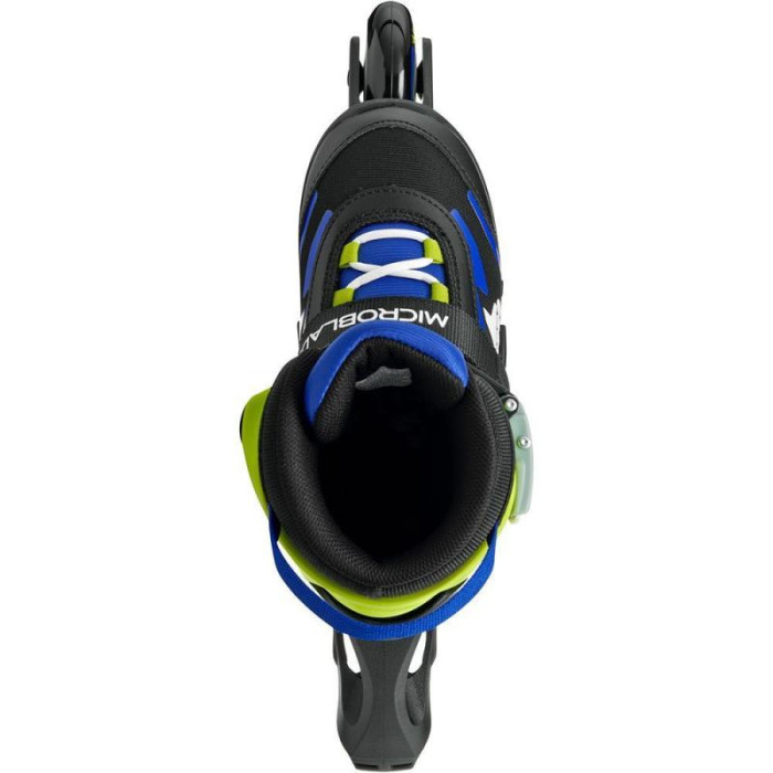 Дитячі розсувні ролики Rollerblade Microblade Синьо-салатові 28-32