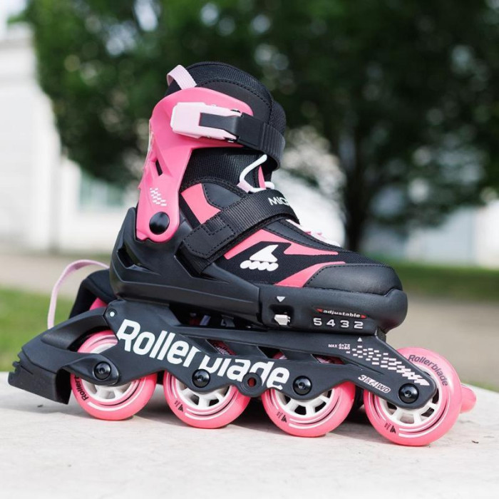 Дитячі розсувні ролики Rollerblade Microblade Рожеві 33-36,5