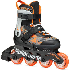 Розсувні дитячі ролики Rollerblade Microblade SL розмір 36,5-40,5 чорно-жовтогарячі