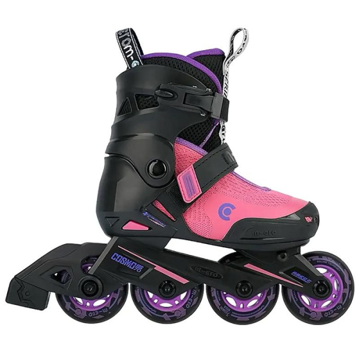 Розсувні роликові ковзани Micro Cosmo pink розмір 23-26