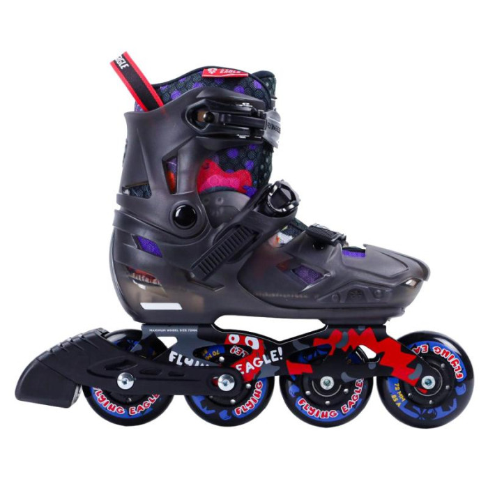Дитячі фрискейт ролики Flying Eagle S8 Sprout Black Розмір L