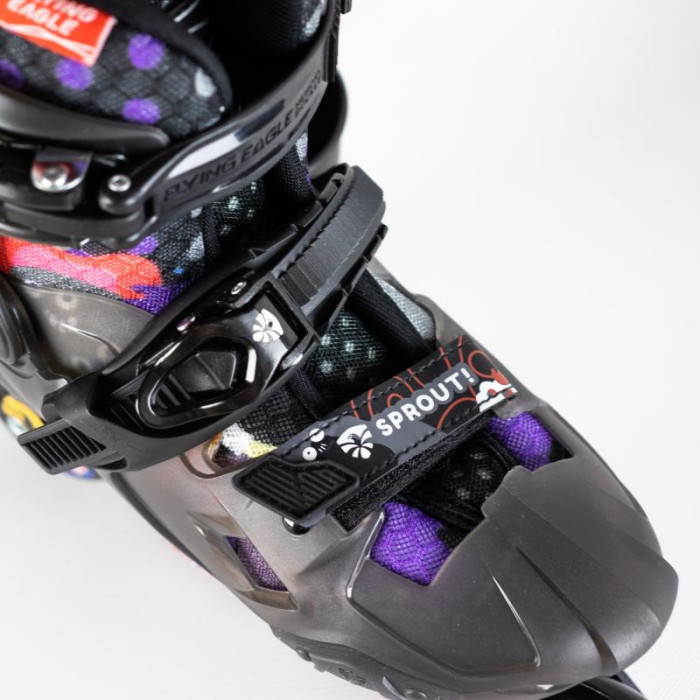 Дитячі фрискейт ролики Flying Eagle S8 Sprout Black Розмір L