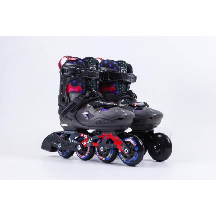 Дитячі фрискейт ролики Flying Eagle S8 Sprout Black Розмір L