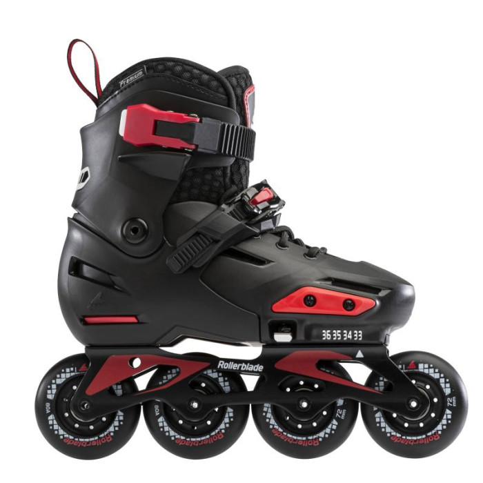 Дитячі фрискейт ролики Rollerblade Apex Black 29-32 розміру