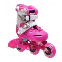 Детские раздвижные ролики Flying Eagle S6T 28-32 pink
