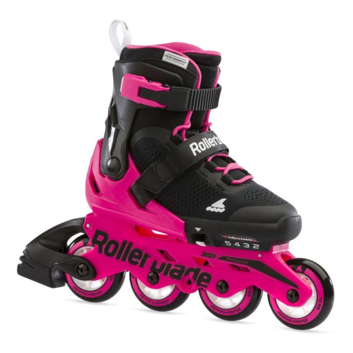 Дитячі розсувні ролики Rollerblade Microblade G Neon Pink для дівчаток 28-32