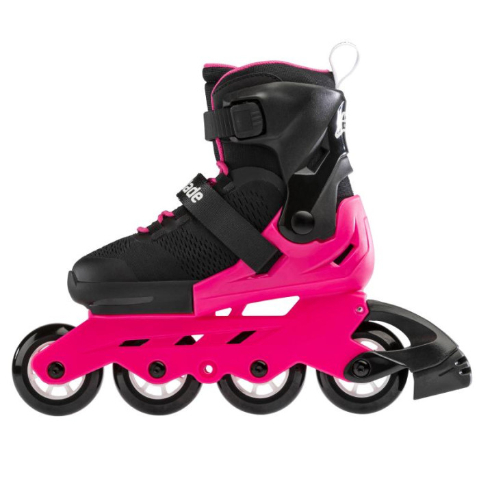 Дитячі розсувні ролики Rollerblade Microblade G Neon Pink для дівчаток 28-32