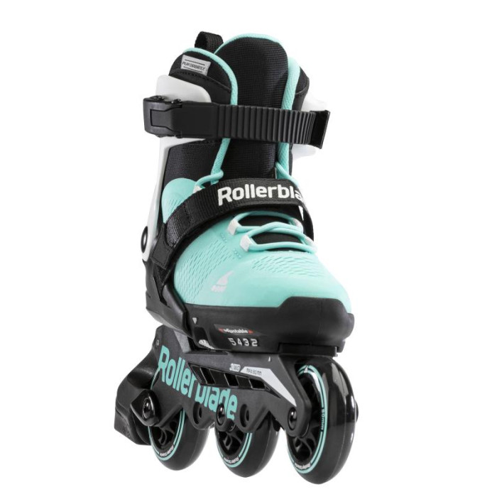 Дитячі ролики Rollerblade Microblade 3WD G Aqua White 28-32