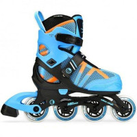 Дитячі роликові ковзани Micro Shaper blue 33-36