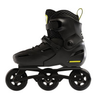 Дитячі фрискейт ролики Rollerblade Apex 3WD black-lime розмір 33-36,5