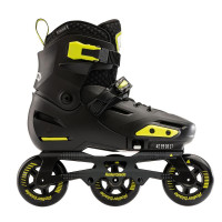 Дитячі фрискейт ролики Rollerblade Apex 3WD black-lime розмір 33-36,5