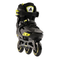 Дитячі фрискейт ролики Rollerblade Apex 3WD black-lime розмір 33-36,5