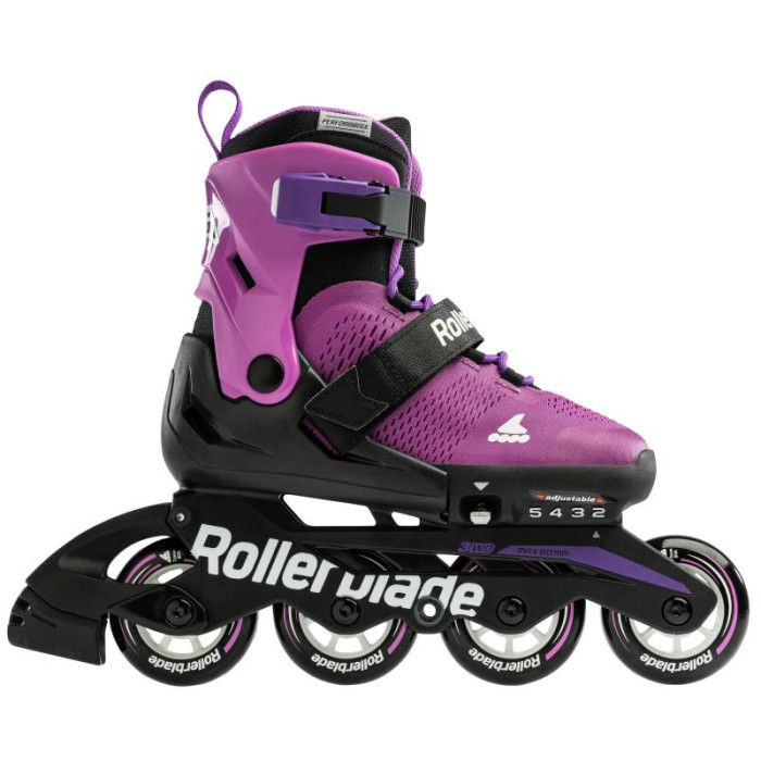 Дитячі розсувні ролики Rollerblade Microblade Violet 2022 для дівчаток 33-36 розмір