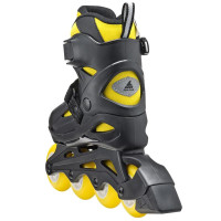 Дитячі розсувні ролики Rollerblade Fury black-yellow 2023 36.5-40.5