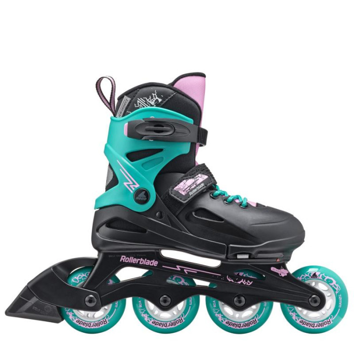 Дитячі розсувні ролики Rollerblade Fury sea-green для дівчаток розмір 29-33