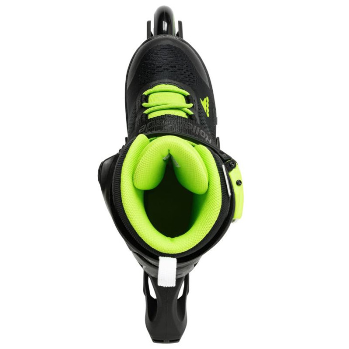 Дитячі розсувні ролики Rollerblade Microblade Black/Green розмір 28-32