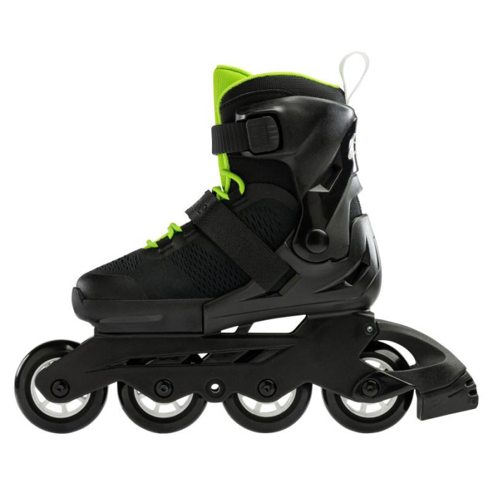 Дитячі розсувні ролики Rollerblade Microblade Black/Green розмір 28-32