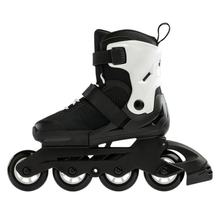 Дитячі розсувні ролики Rollerblade Microblade Black/White розмір 36.5-40.5