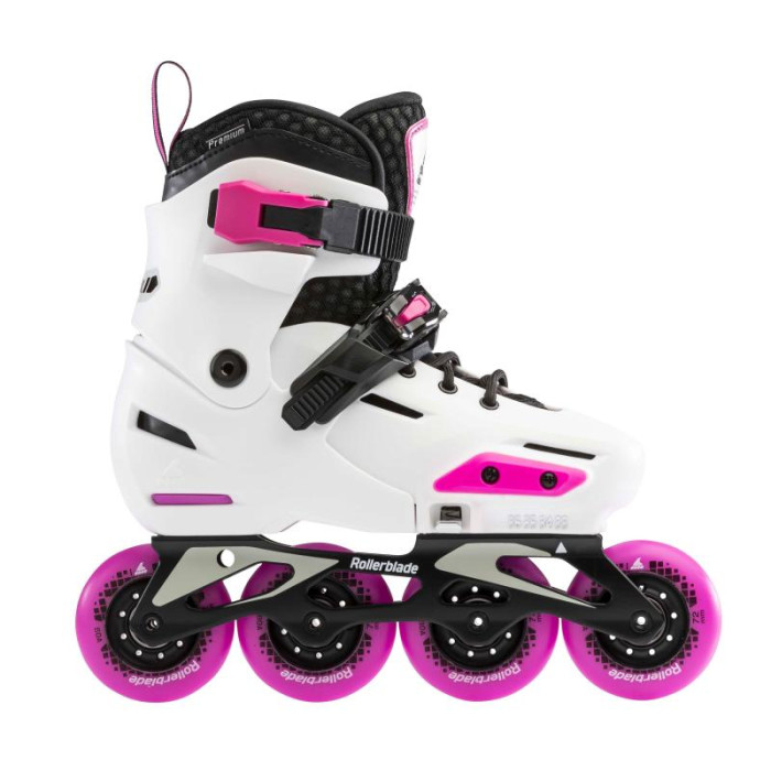 Фріскейт ролики для дівчинки Rollerblade Apex G White 29-32 розміру