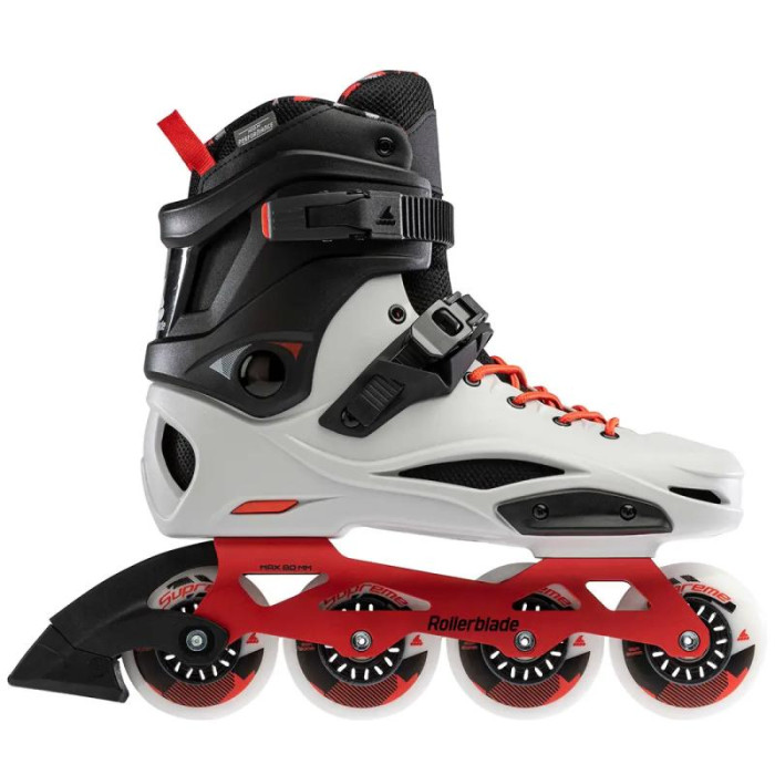 Фріскейт ролики Rollerblade Pro X grey-warm red 40.5 розмір