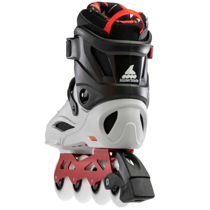 Фріскейт ролики Rollerblade Pro X grey-warm red 40.5 розмір