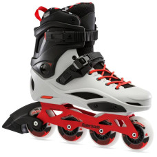 Фріскейт ролики Rollerblade Pro X grey-warm red 40.5 розмір
