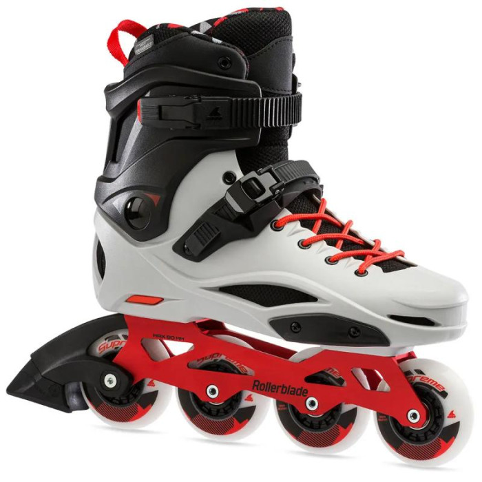 Фріскейт ролики Rollerblade Pro X grey-warm red 40.5 розмір