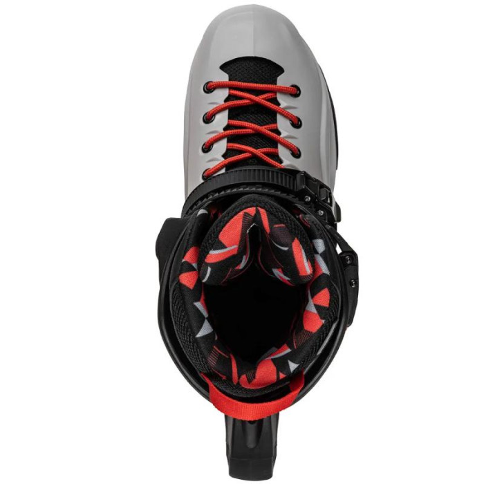 Фріскейт ролики Rollerblade Pro X grey-warm red 40.5 розмір