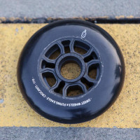 Колеса для роликов FE Crocanti 100 mm 88a черные - 1 колесо
