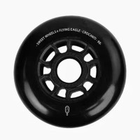 Колеса для роликов FE Crocanti 90 mm 88а черные - 1 колесо