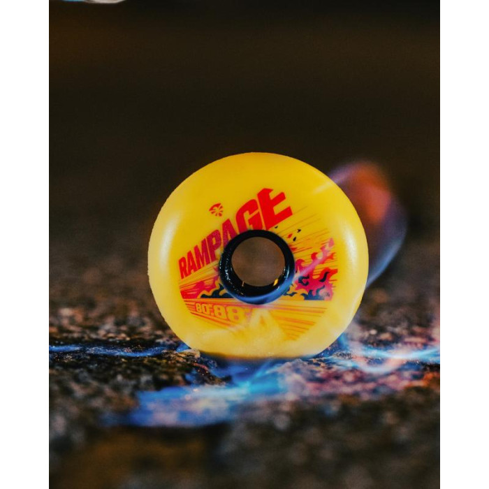 Колеса для роликов Flying Eagle Rampage yellow 88А 72 мм