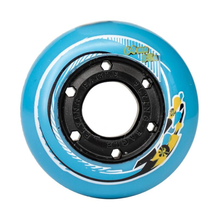 Колеса для детских роликов Flying Eagle S6s Blue