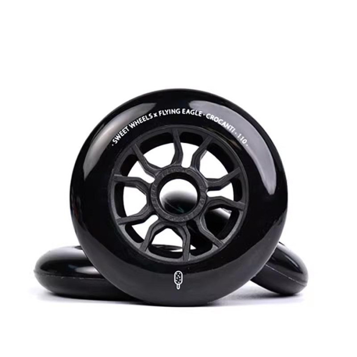 Колеса Flying Eagle Crocanti 110 mm черные